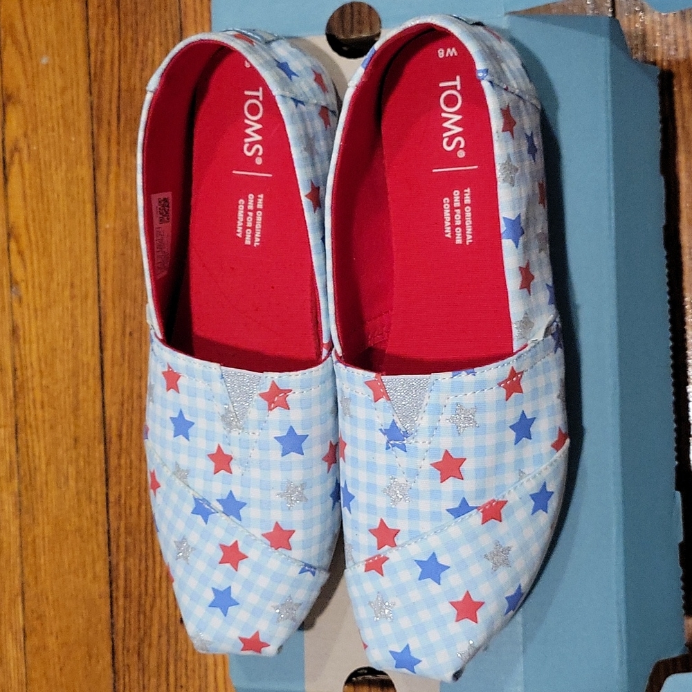 TOMS glow in the dark shoes Ltd Ed 8